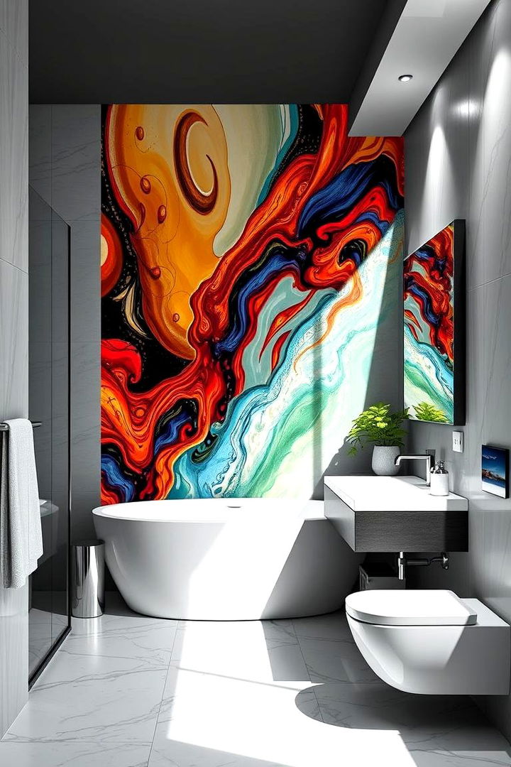 Modern Digital Art Prints - 22 Bathroom Art Ideas