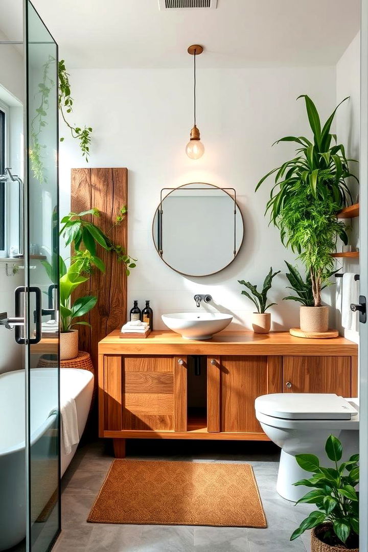 Modern Eco Friendly Retreat - 22 Greenhouse Bathroom Ideas