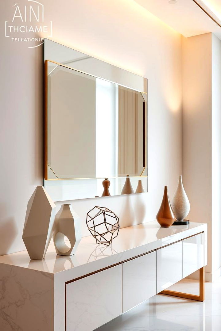 Modern Elegance - 22 Console Table Decor Ideas