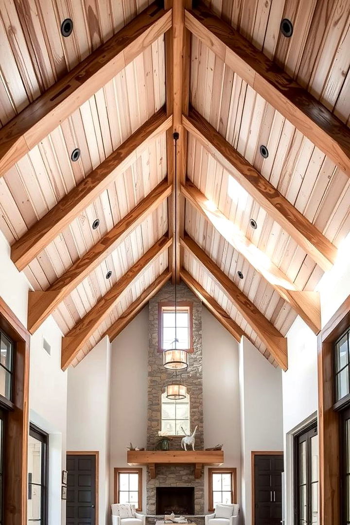 Modern Farmhouse Appeal - 22 Cathedral Ceiling Ideas