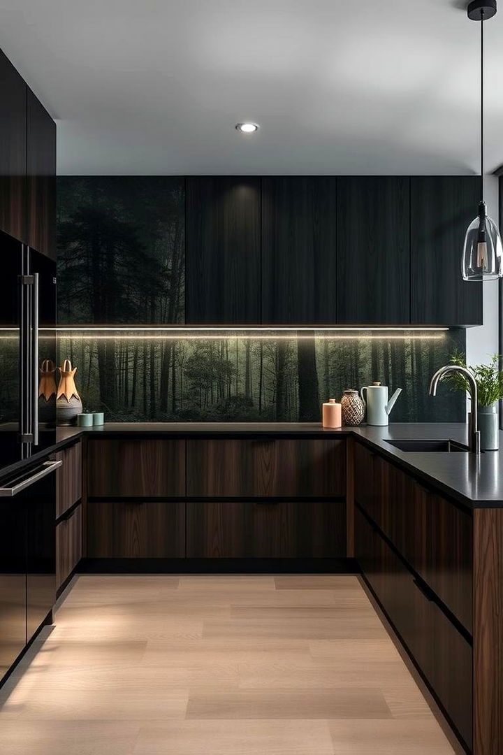 Modern Forest Inspired Designs - 22 Green Kitchen Cabinet Ideas