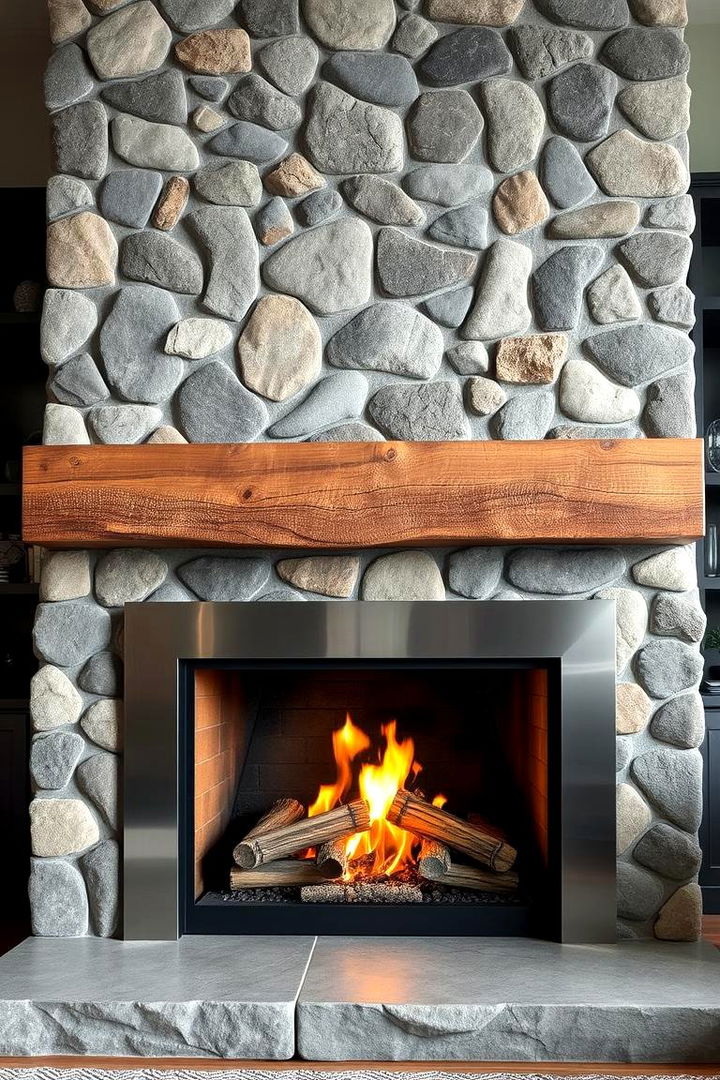 Modern French Fusion - 22 French Country Fireplace Ideas