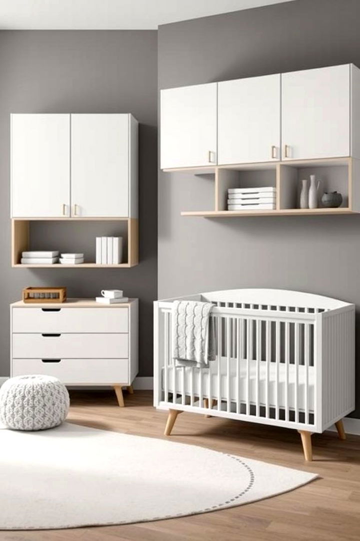 Modern Furniture Choices - 22 Grey Nursery Ideas