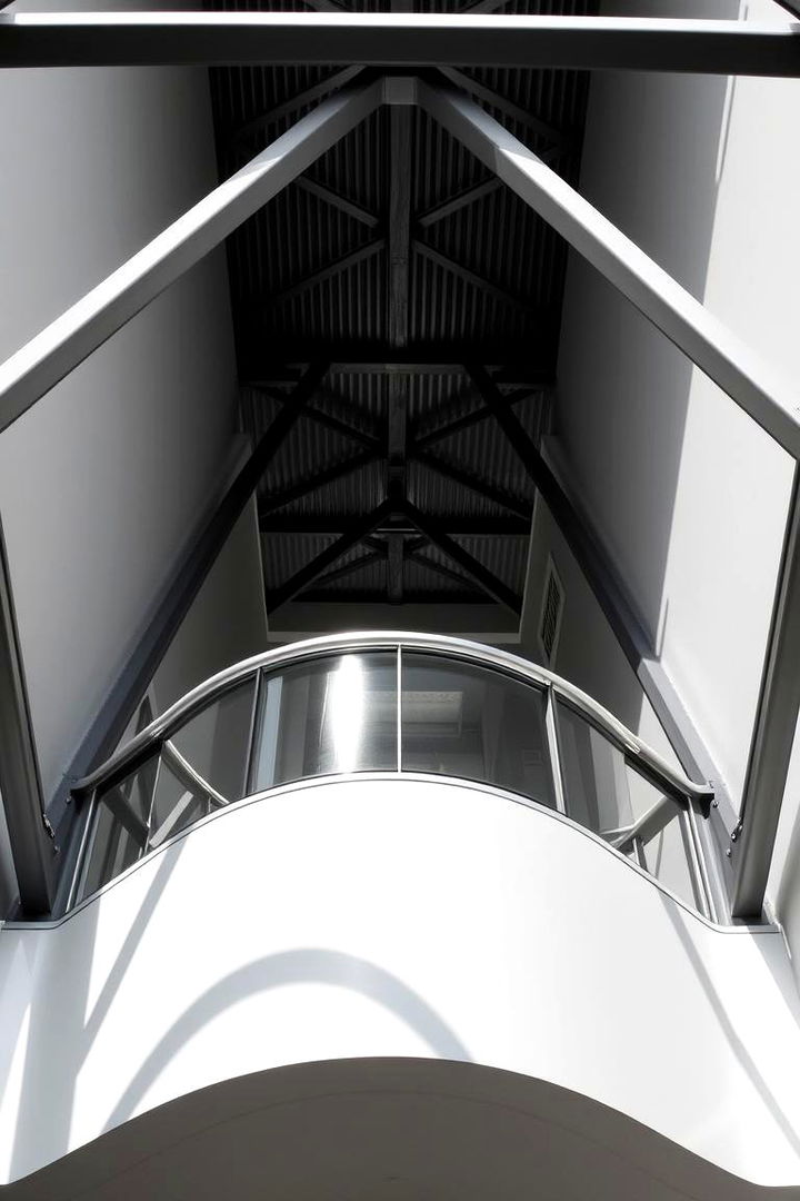 Modern Geometric Framing for Juliet Balconies - 22 Juliet Balcony Ideas