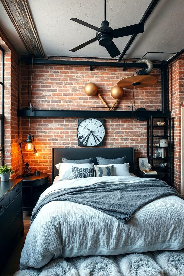 Modern Industrial Chic - 22 Bedroom Interior Design Ideas
