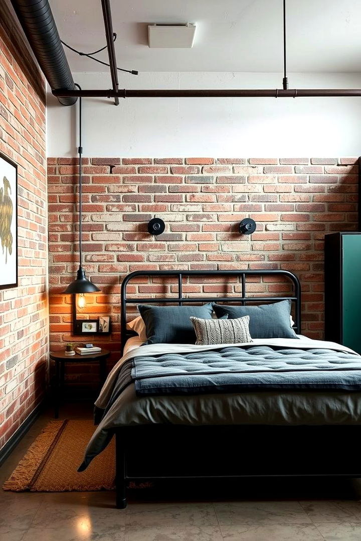 Modern Industrial Fusion - 22 Jade Green Bedroom Ideas