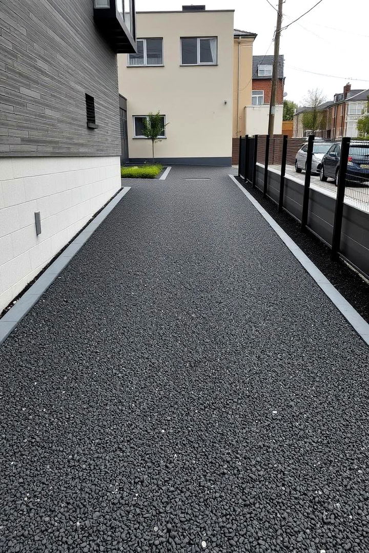 Modern Industrial Gravel Driveways - 22 Gravel Driveway Ideas