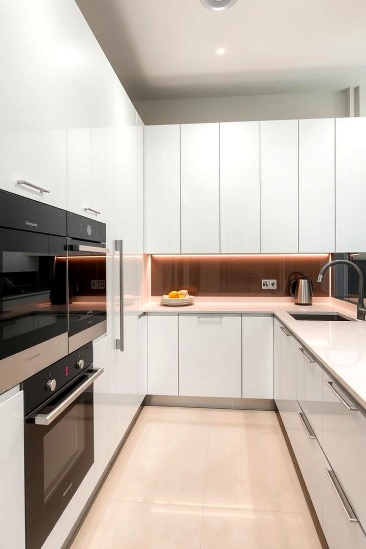 Modern Kitchen Sophistication - 22 Townhouse Interior Design Ideas