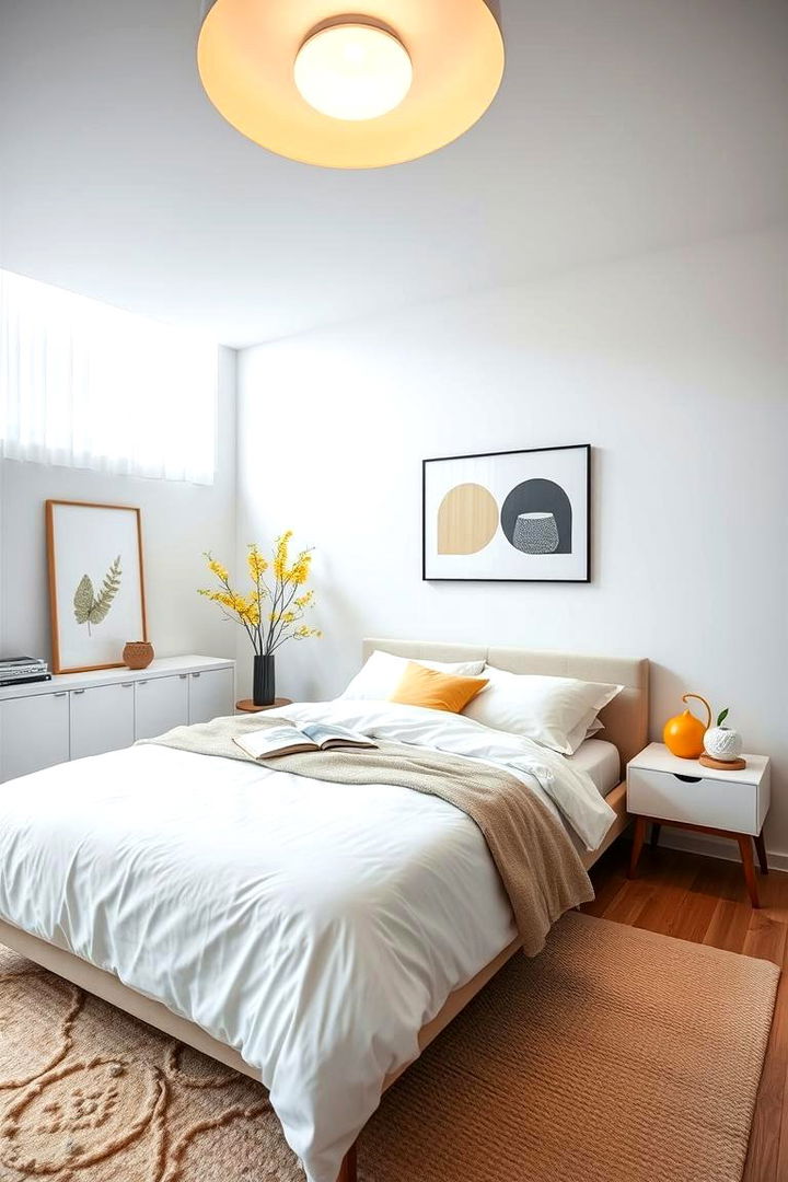 Modern Lemon Minimalism - 22 Lemon Bedroom Ideas