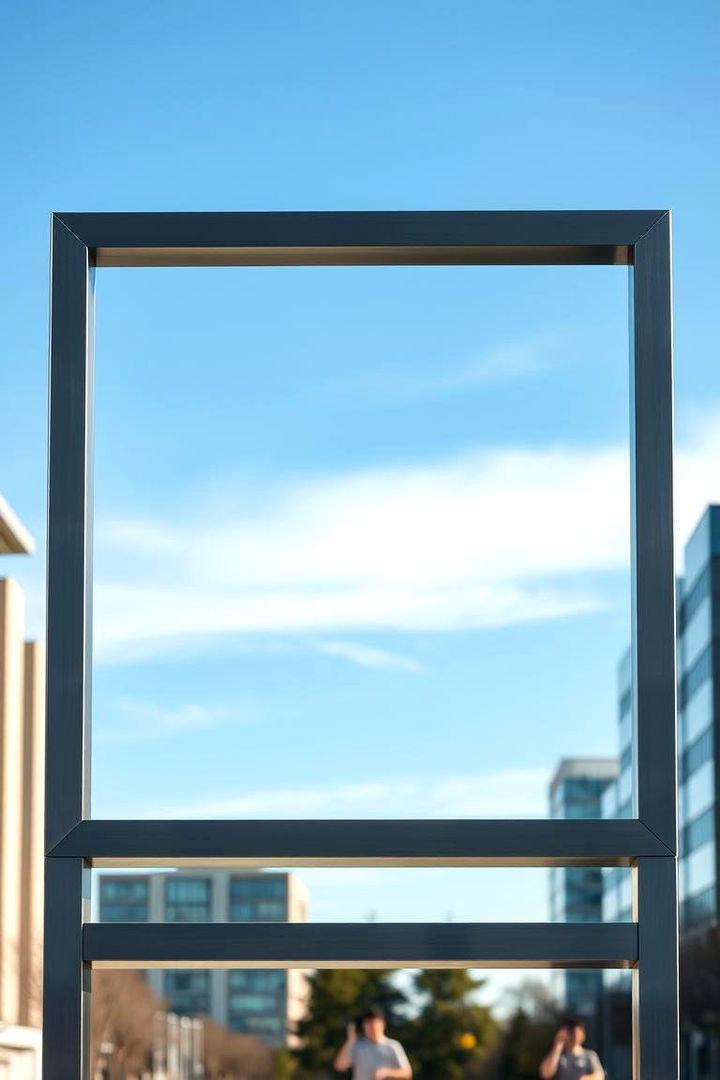 Modern Metal Framework Stand - 22 Outdoor Plant Stand Ideas