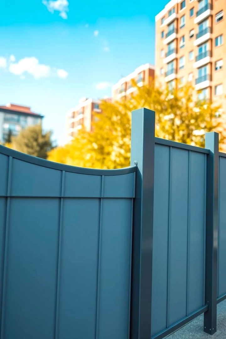 Modern Metal Magic - 22 Decorative Fence Ideas