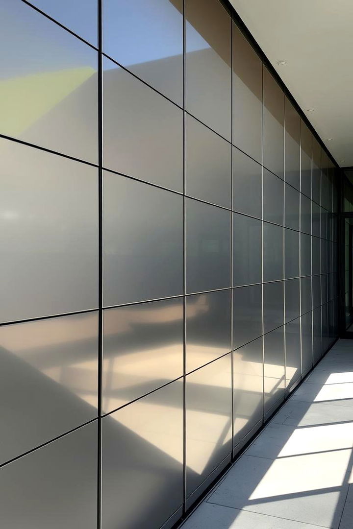 Modern Metal Panels - 22 Privacy Patio Ideas