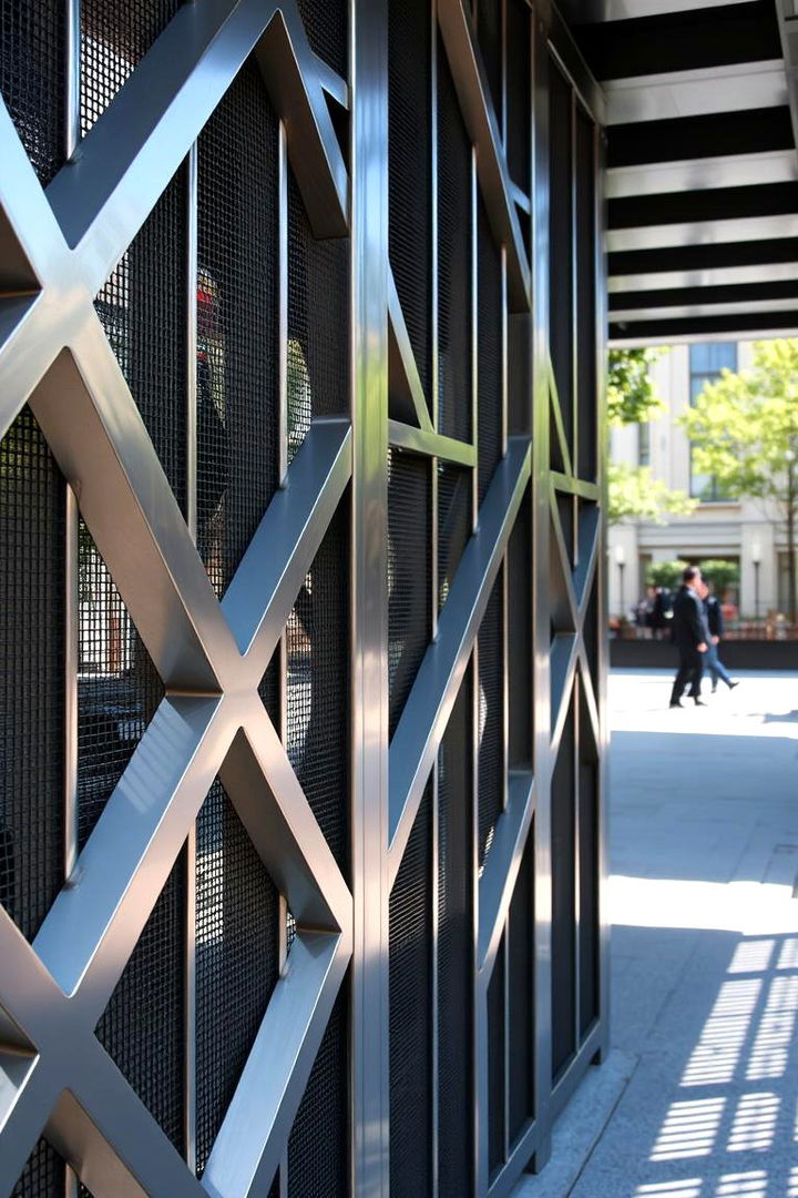 Modern Metal Screens - 22 Outdoor Privacy Screen Ideas