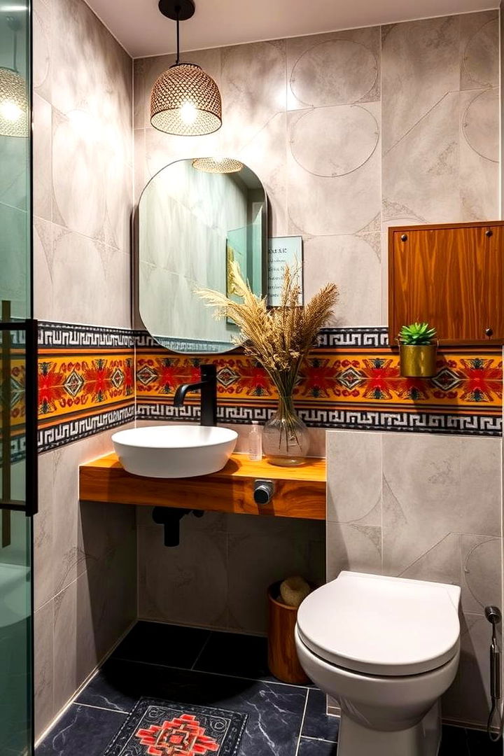 Modern Mexican Fusion - 22 Mexican Bathroom Ideas