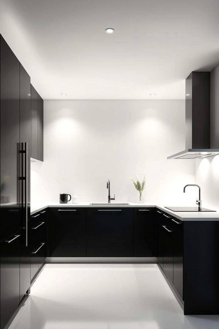 Modern Minimalism - 22 Kitchens With Black Cabinets