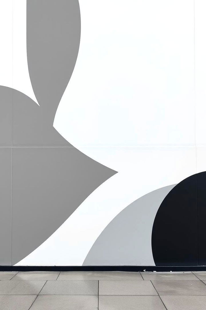 Modern Minimalism - 22 Bathroom Mural Ideas