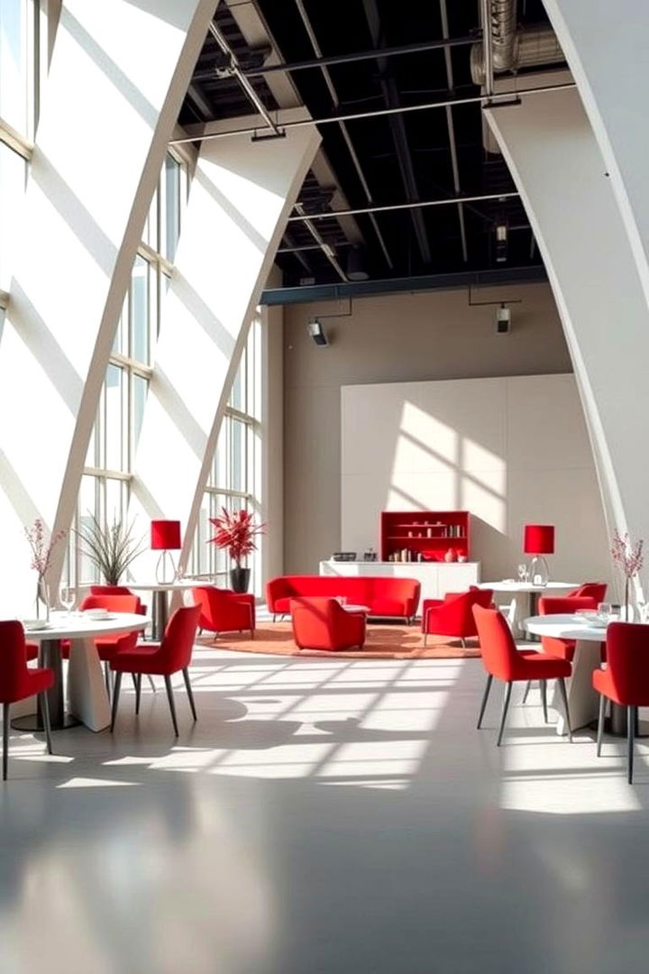 Modern Minimalism - 22 Red Wedding Theme Ideas