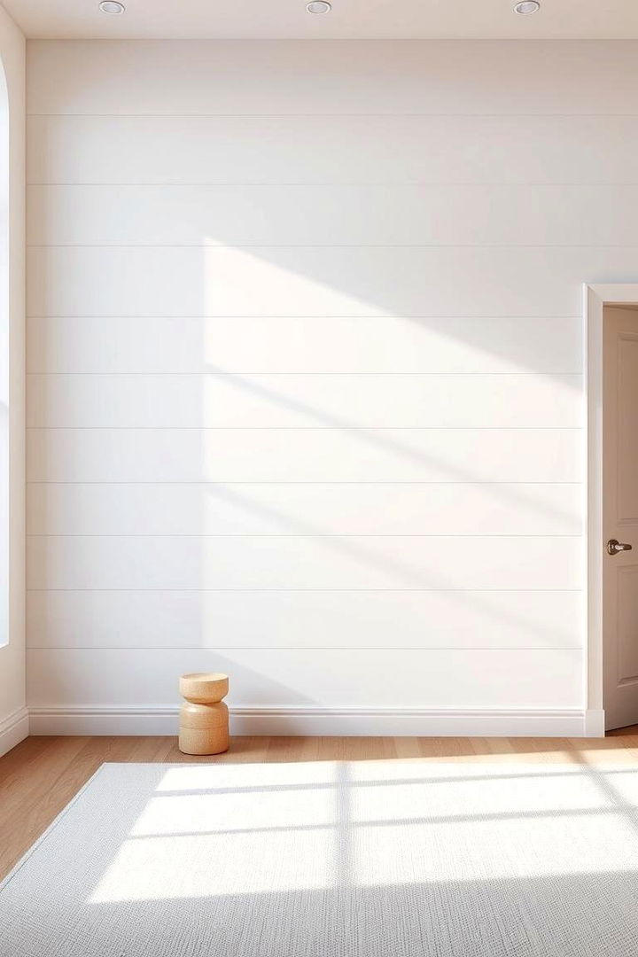 Modern Minimalism in Shiplap Design - 22 Shiplap Wall Ideas