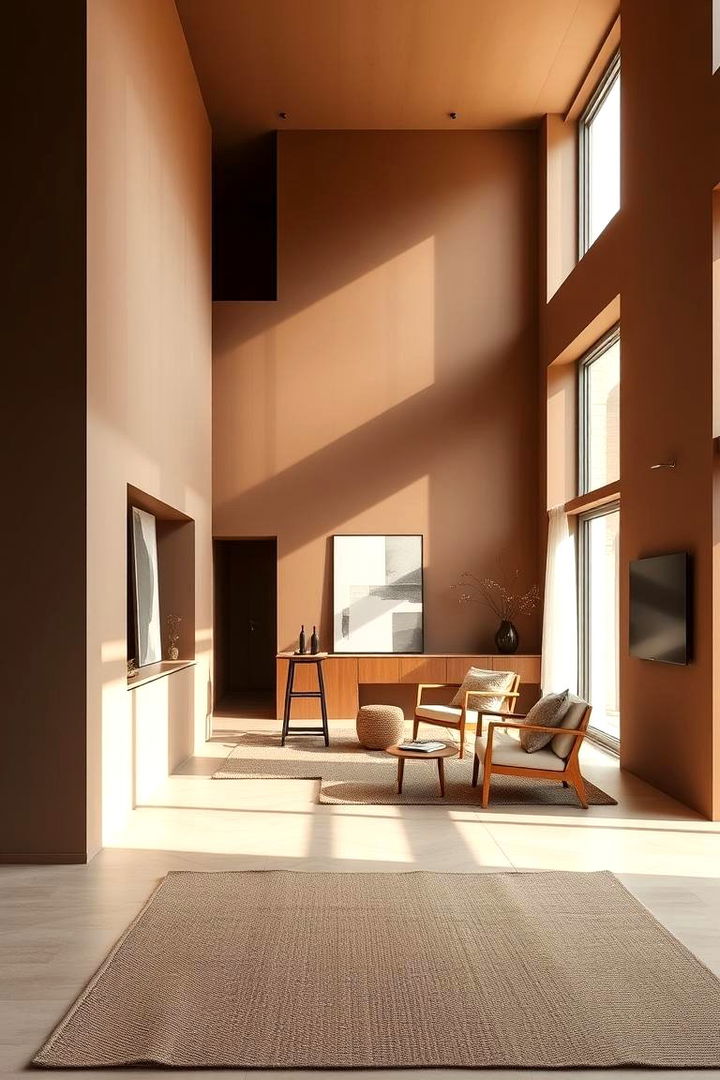 Modern Minimalism with Warm Hues - 22 Chocolate Brown House Exterior Design Ideas