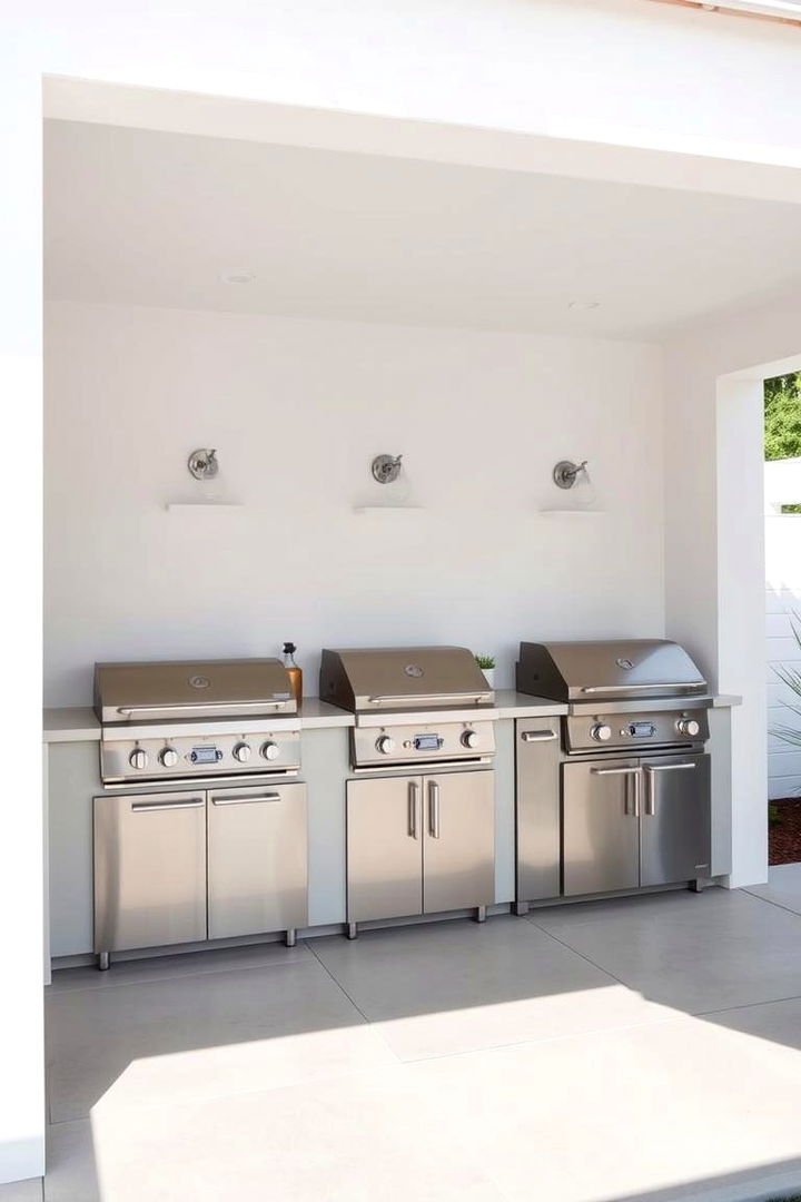 Modern Minimalist BBQ Retreat - 22 bbq area ideas