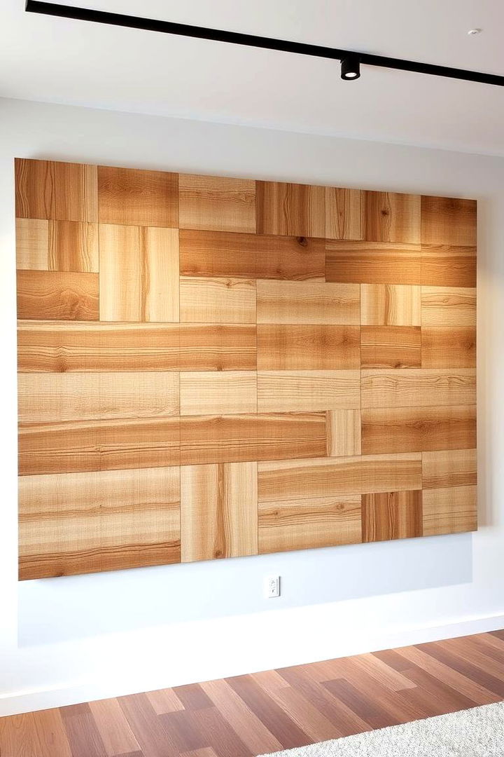 Modern Minimalist Barnwood Wall Art - 22 Barnwood Accent Wall Ideas