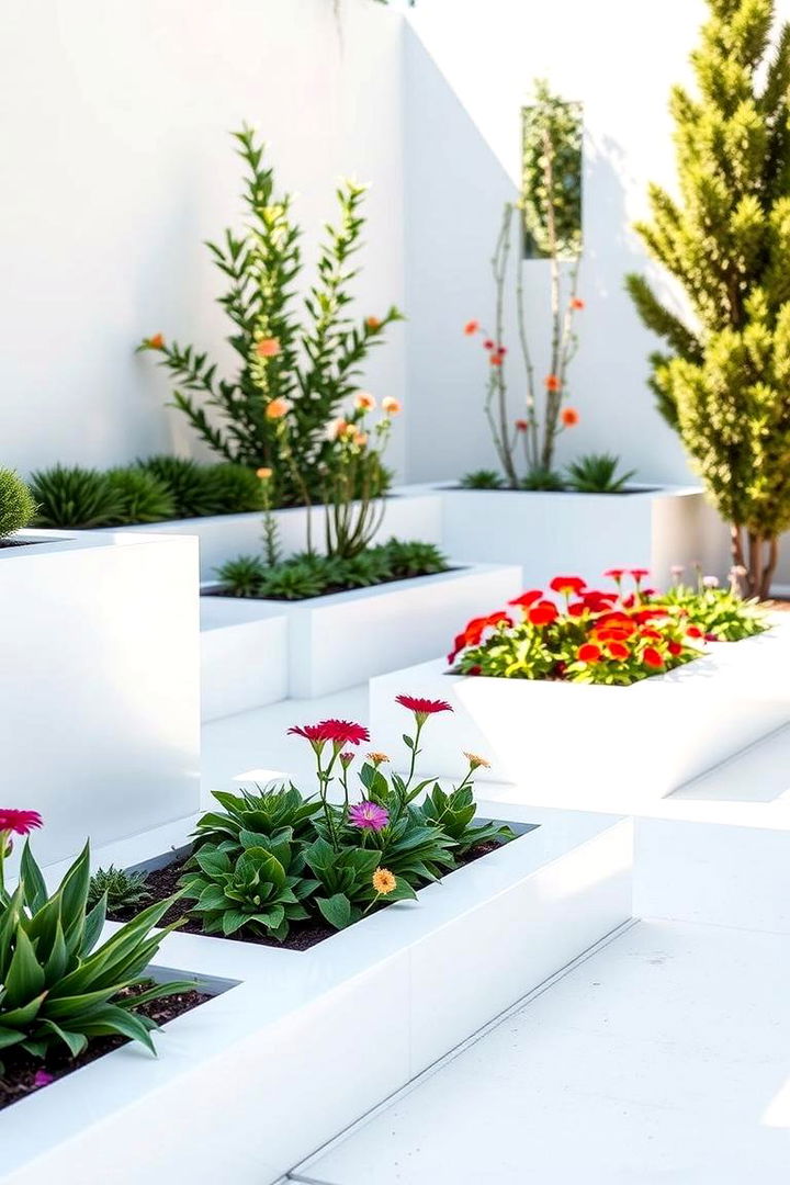 Modern Minimalist Bloom - 22 Flower Garden Ideas