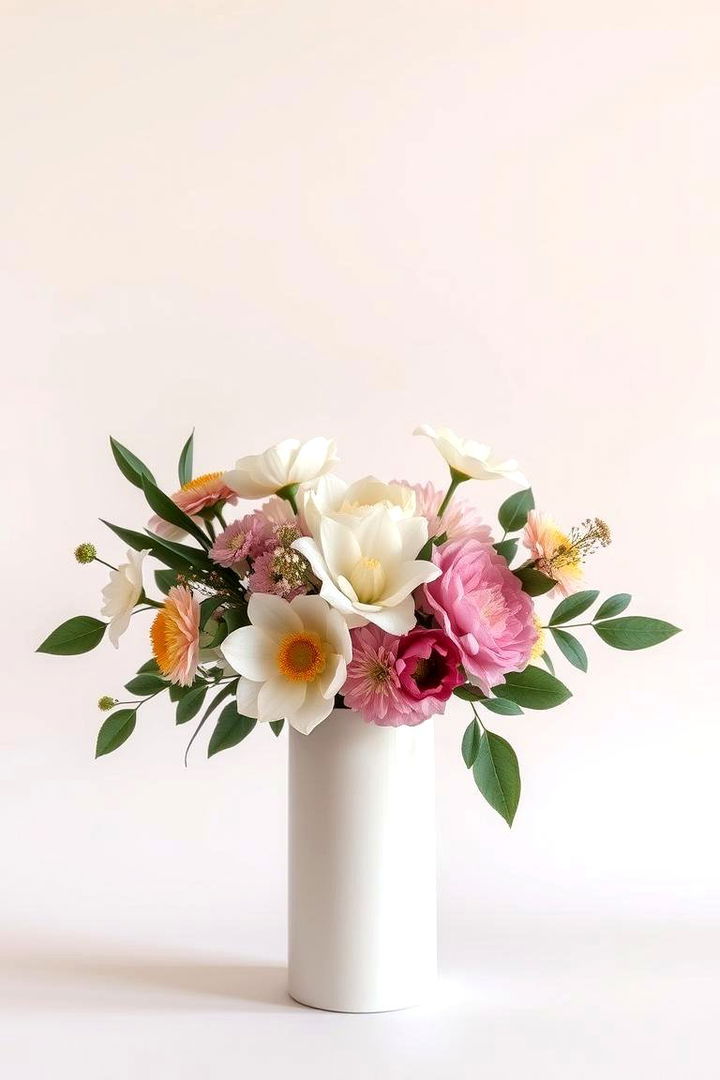Modern Minimalist Bloom - 22 Flower Centerpiece Ideas