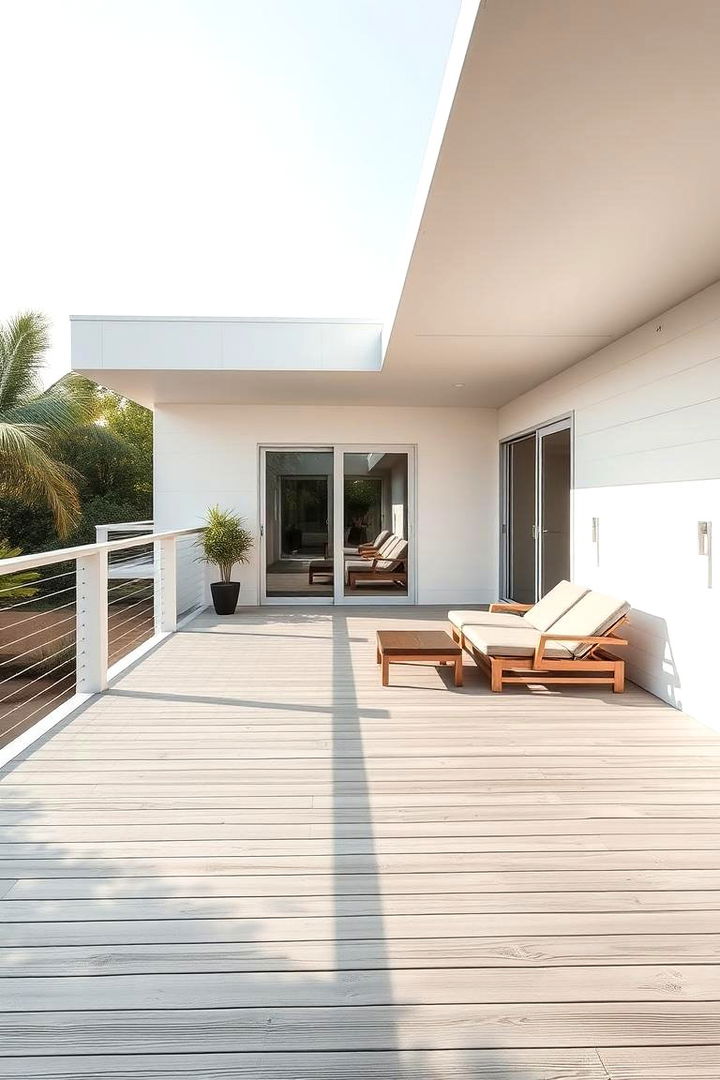 Modern Minimalist Decking - 22 Deck Flooring Ideas