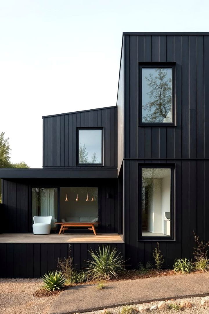 Modern Minimalist Design - 22 Dark Grey House Exterior Ideas