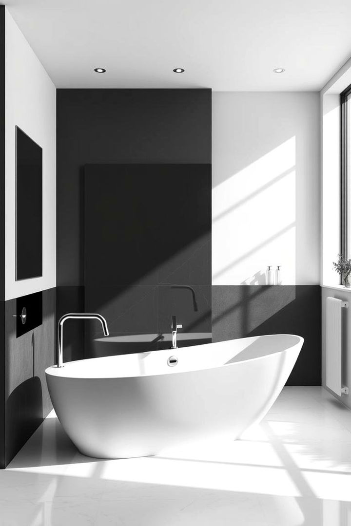 Modern Minimalist Design - 22 Drop in Tub Ideas