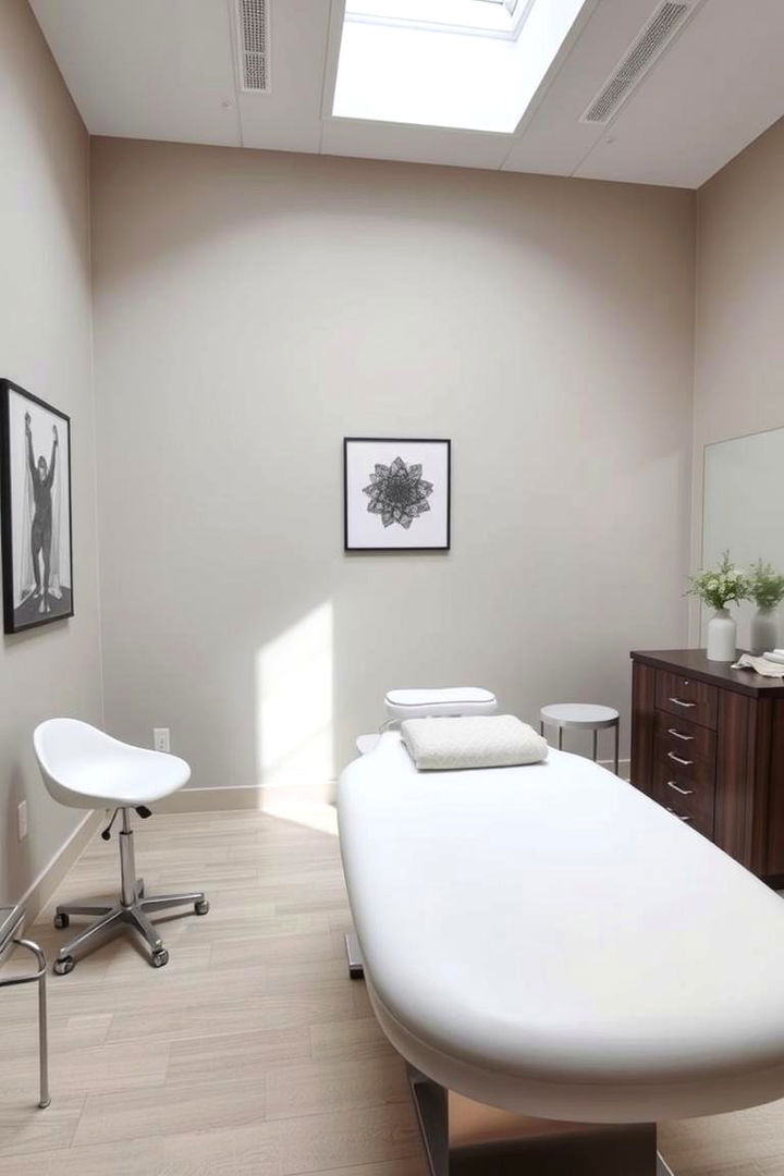 Modern Minimalist Design - Esthetician Room Design Ideas for Professional Spaces