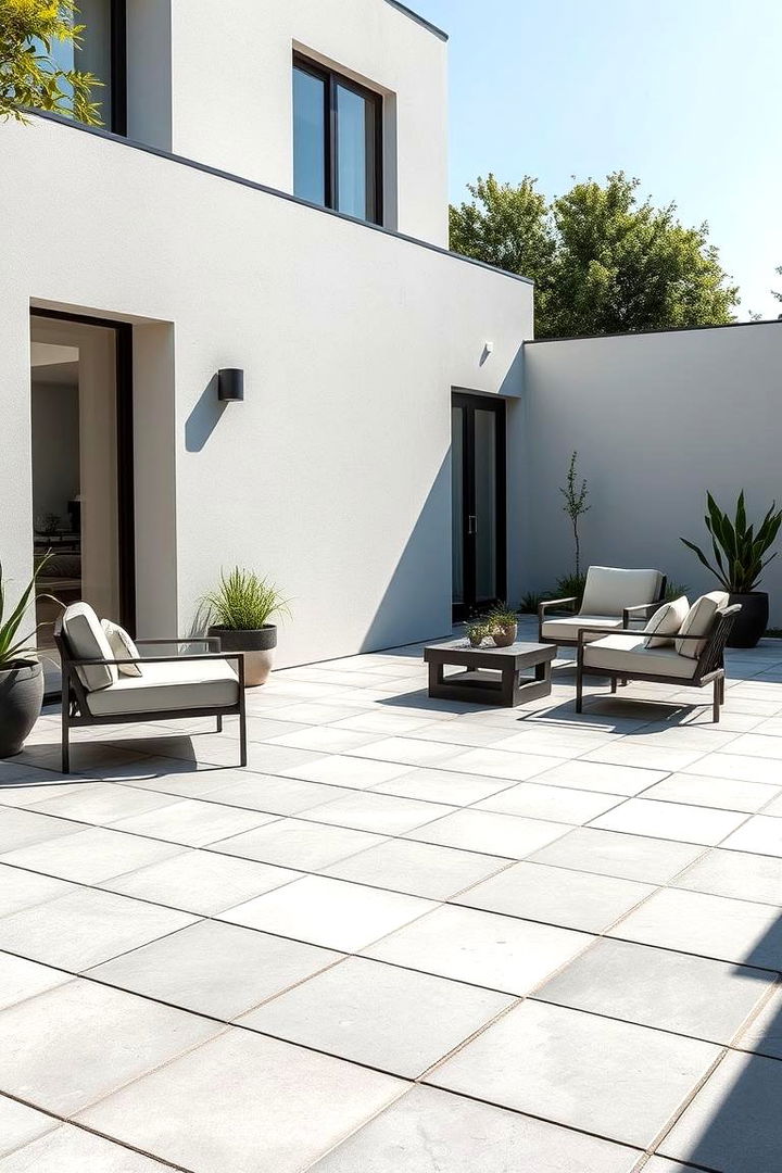 Modern Minimalist Design - 22 Flagstone Patio Ideas