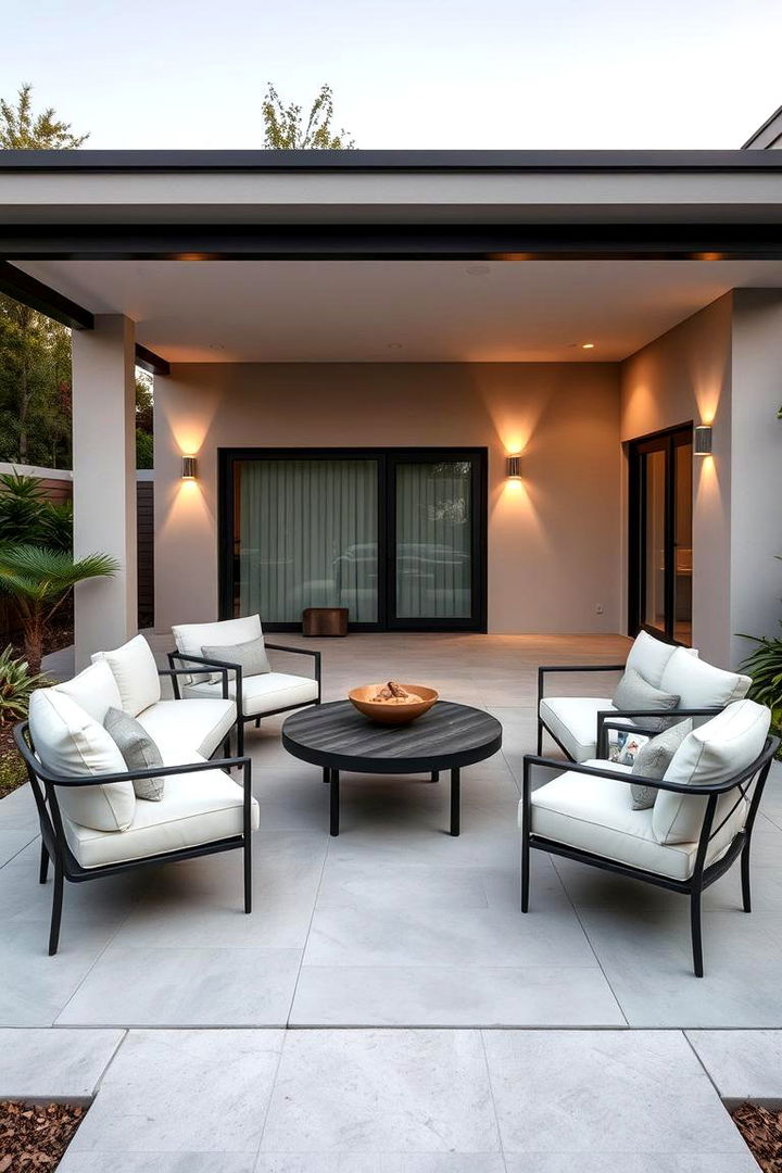 Modern Minimalist Design - 22 Backyard Patio Ideas