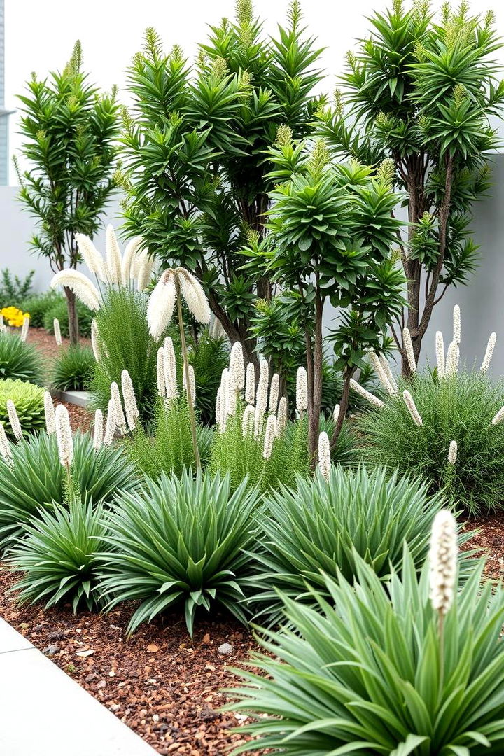 Modern Minimalist Design - 22 Perennial Flower Bed Ideas