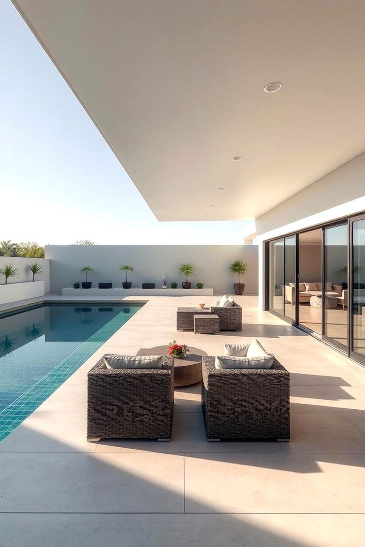 Modern Minimalist Design - 22 Pool Patio Ideas