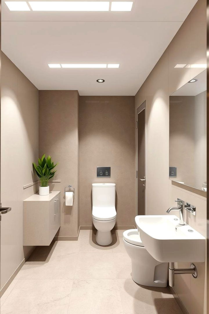 Modern Minimalist Designs - 22 Office Bathroom Ideas
