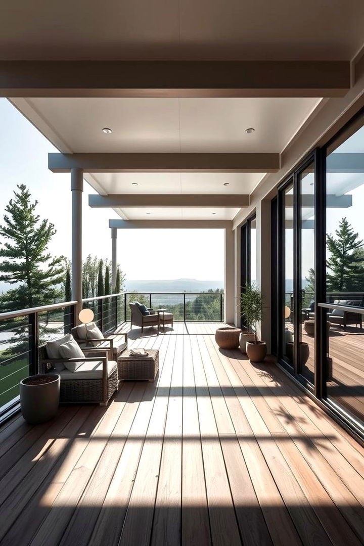 Modern Minimalist Designs - 22 Small Deck Ideas