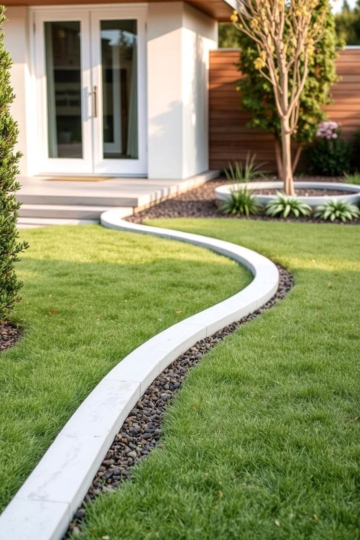 Modern Minimalist Edgings - 22 Garden Edging Ideas