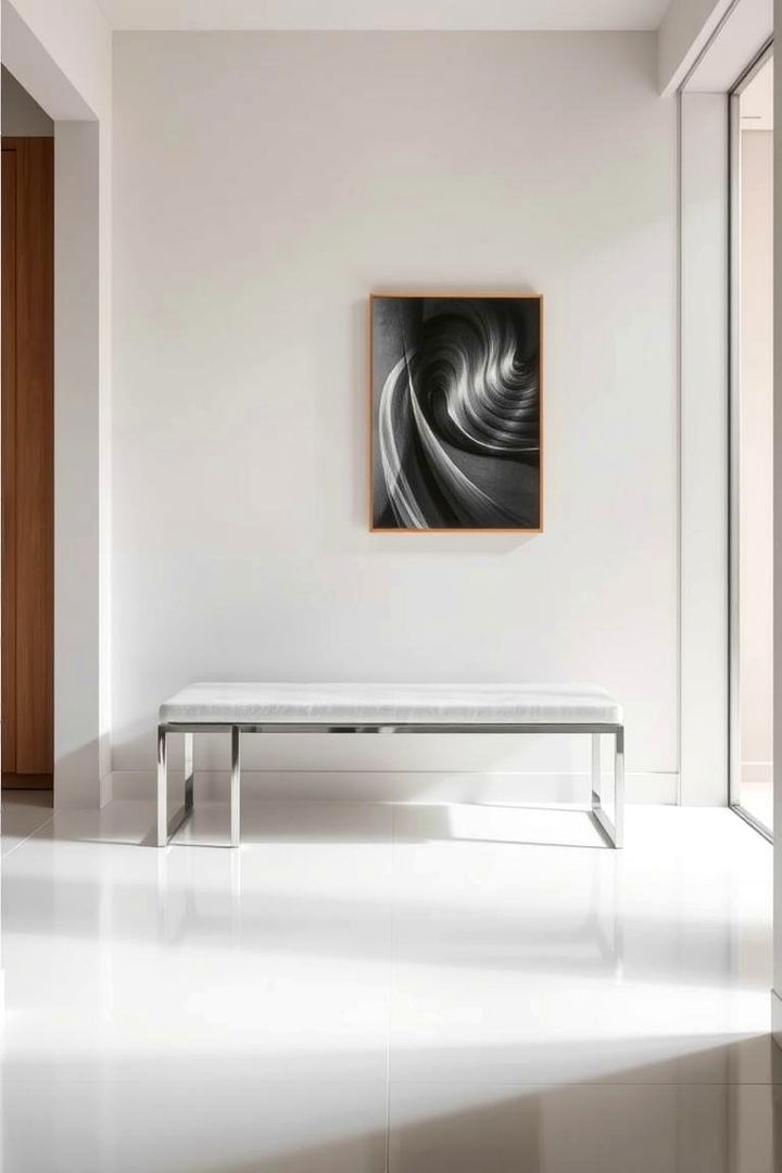 Modern Minimalist Entryway Bench - 22 Entryway Bench Ideas