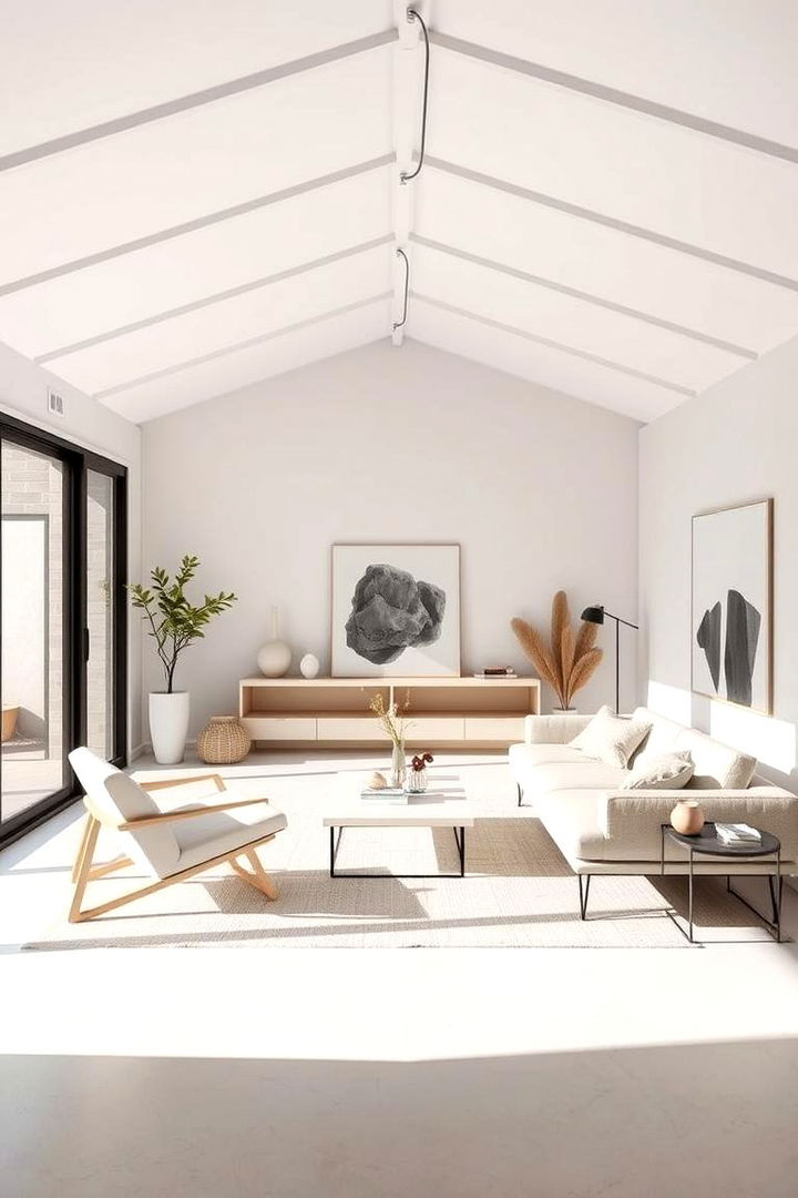 Modern Minimalist Escape - 22 She Shed Interior Ideas