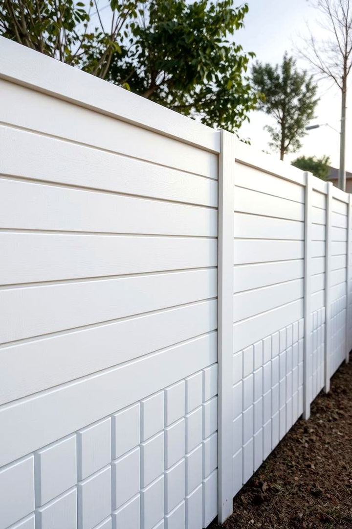 Modern Minimalist Fence - 22 Backyard Fence Ideas