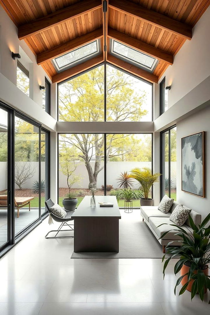 Modern Minimalist Garden Office - 22 Garden Office Ideas