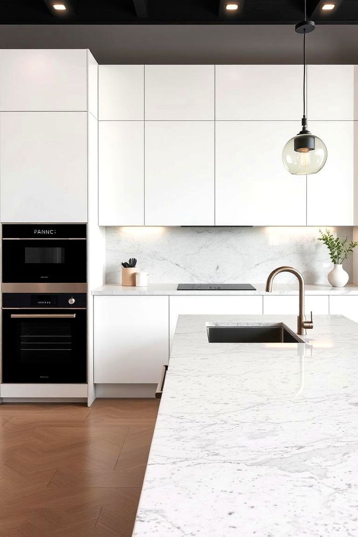 Modern Minimalist Granite Designs - 22 Granite Kitchen Countertop Ideas