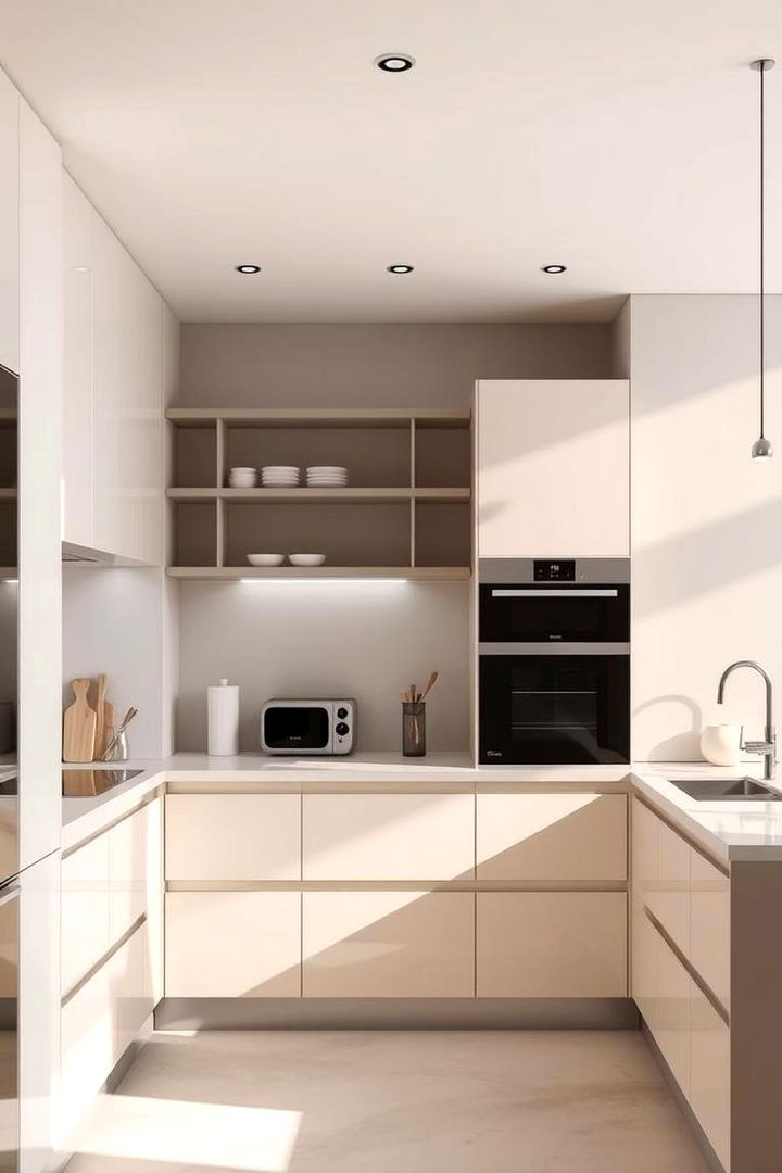 Modern Minimalist Kitchen Layout - 22 Kitchen Layout Ideas