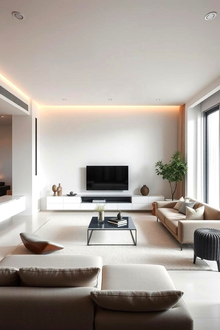 Modern Minimalist Living - 22 Open Floor Plan Ideas