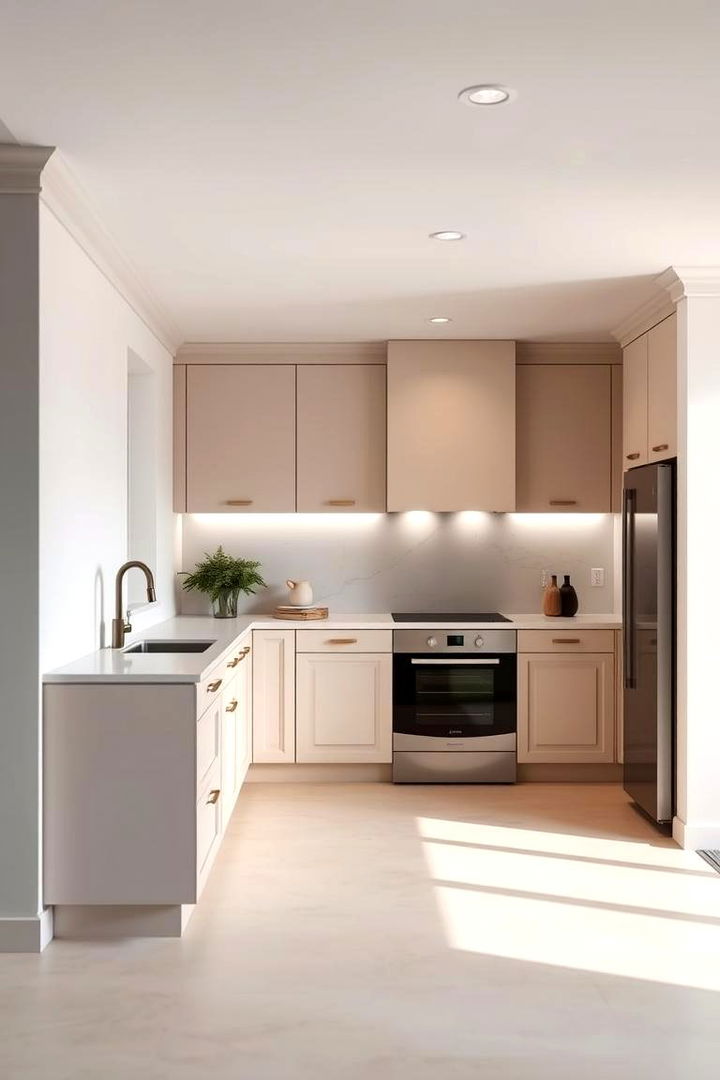 Modern Minimalist Look - 22 Kitchen Wainscoting Ideas