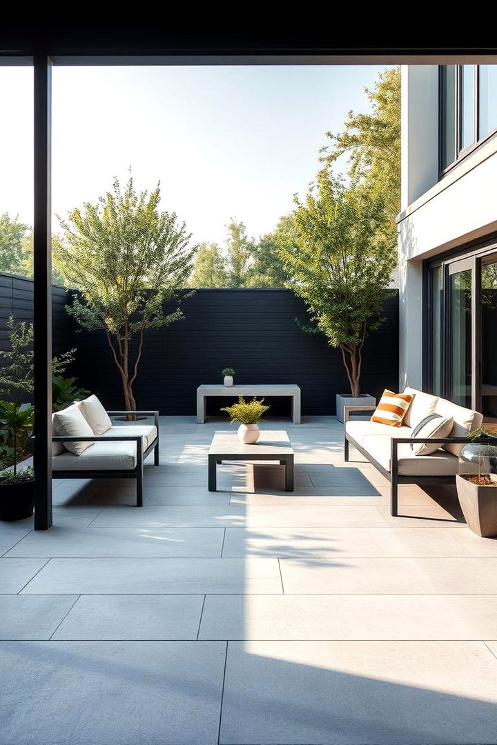Modern Minimalist Patio Designs - 22 Bluestone Patio Ideas
