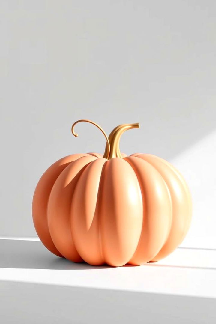 Modern Minimalist Pumpkin Elegance - 22 Pumpkin Decor Ideas