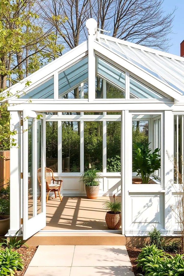 Modern Minimalist Retreat - 22 Porch Greenhouse Ideas