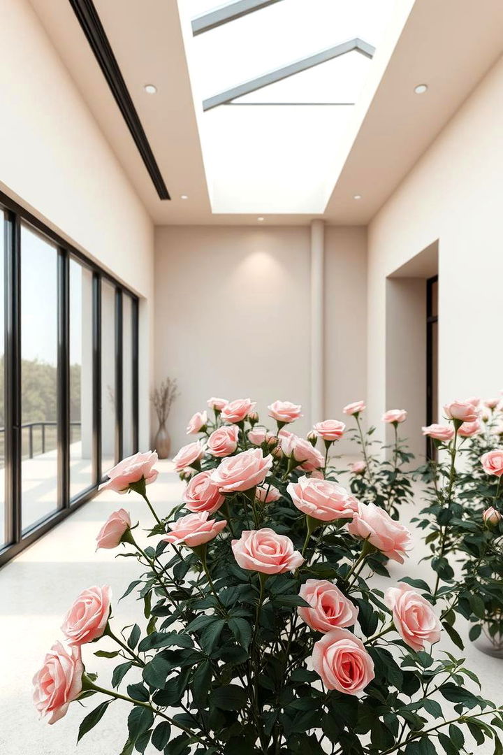 Modern Minimalist Rose Retreat - 22 Rose Garden Ideas